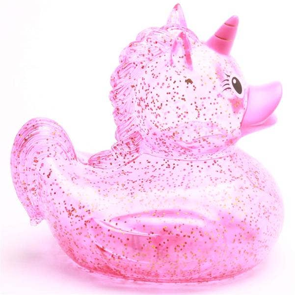 Duckshop Glitter Unicorn Rubber Duck