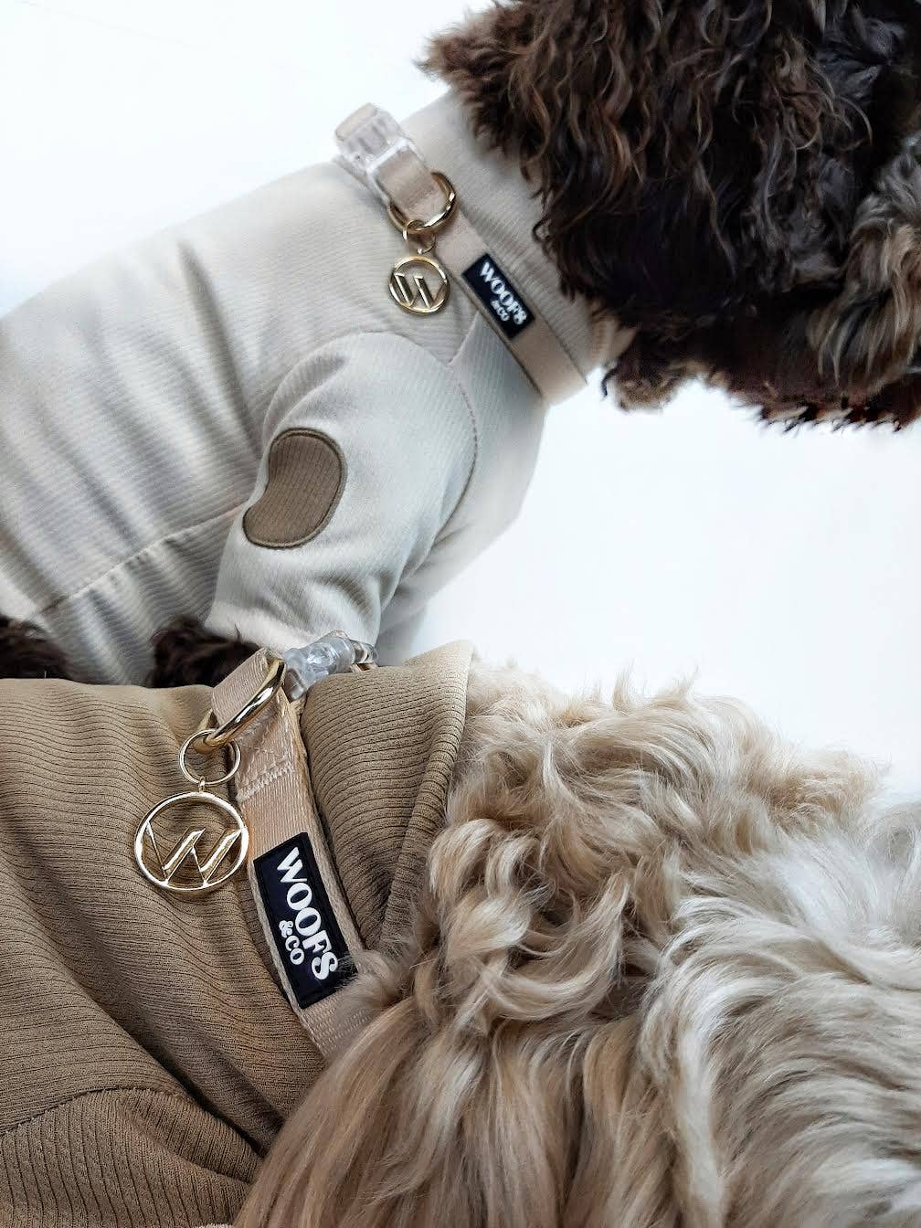 Collar with Charm- Dune