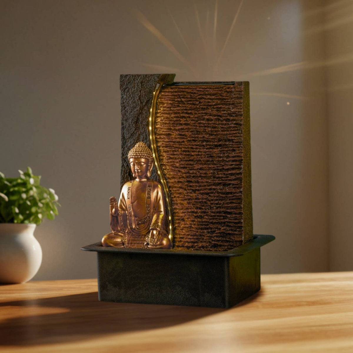 Zen Aroma Jati Water Wall Fountain