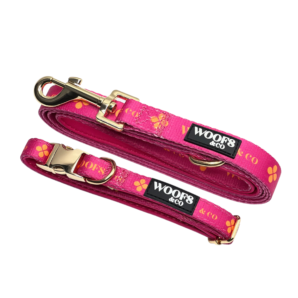 Collar Set - Clover Pink - Gold Edition