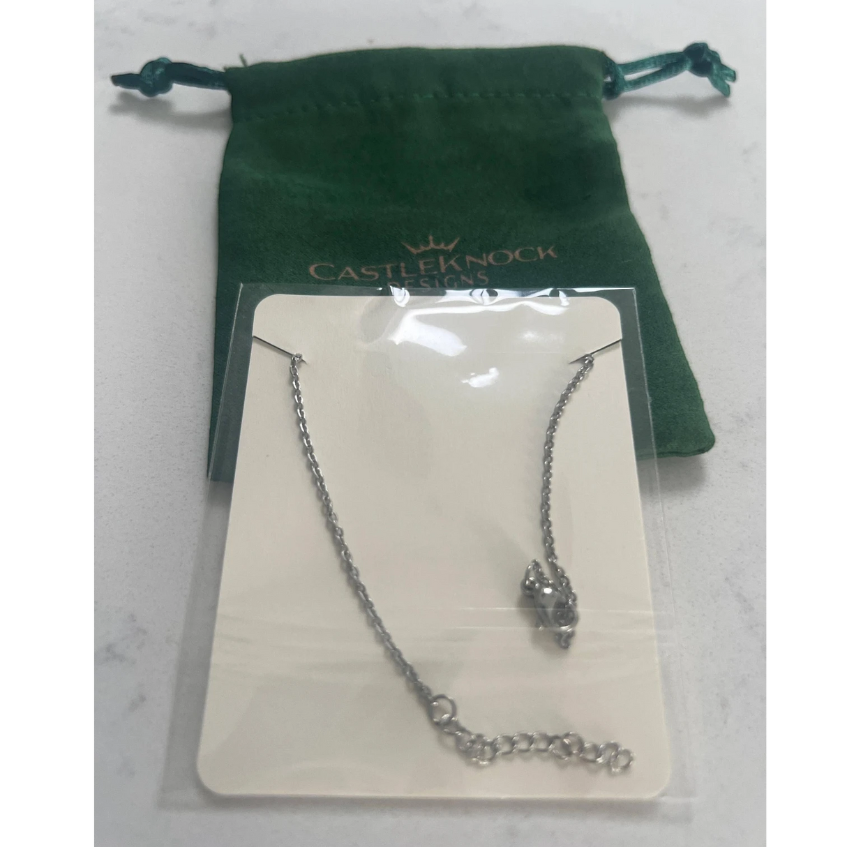 CastleKnock Designs Map of Ireland Silver Bracelet