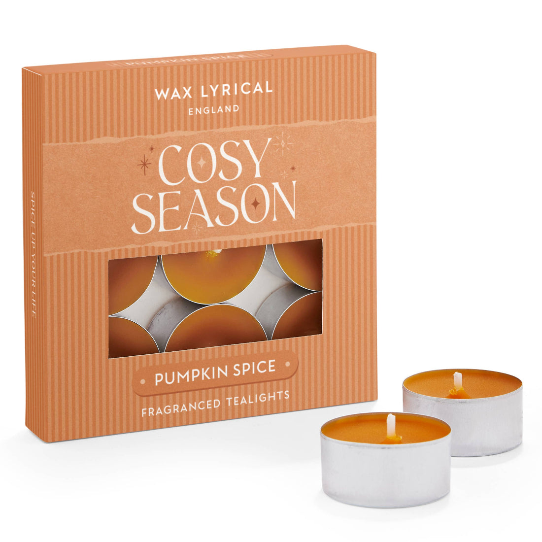 Wax Lyrical Cosy Season Pumpkin Season Tealights