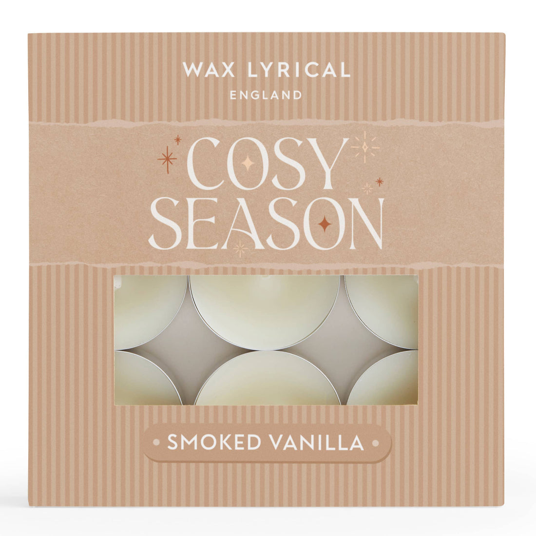 Wax Lyrical Cosy Season Smoked Vanilla Tealights