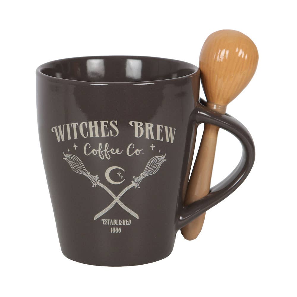 SD Witches Brew Mug and Spoon Set