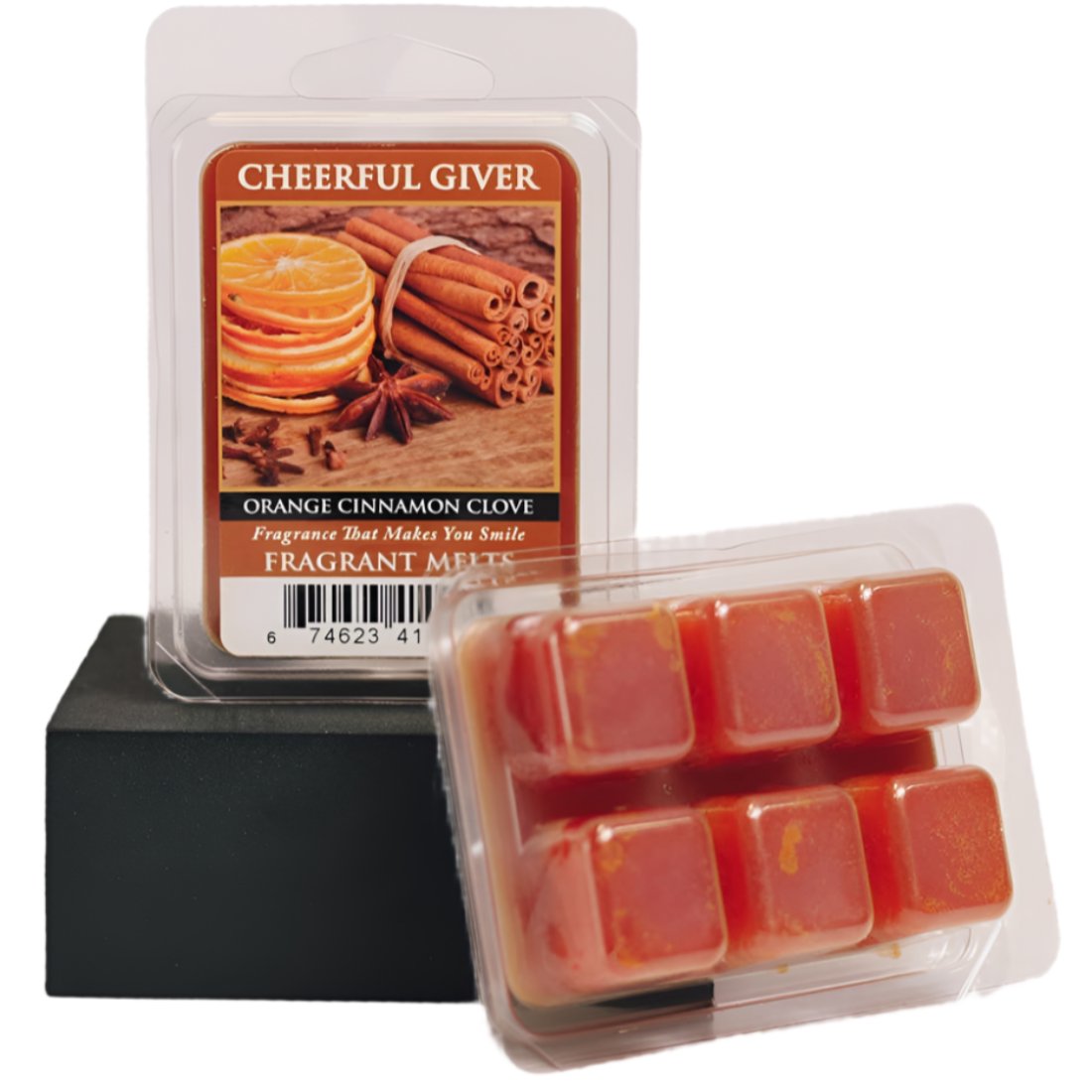 Cheerful Candle Orange Cinnamon Clove Wax Melts