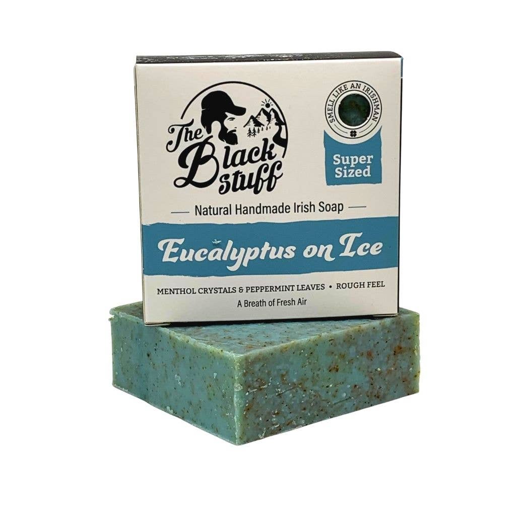 The Black Stuff Eucalyptus on Ice Soap