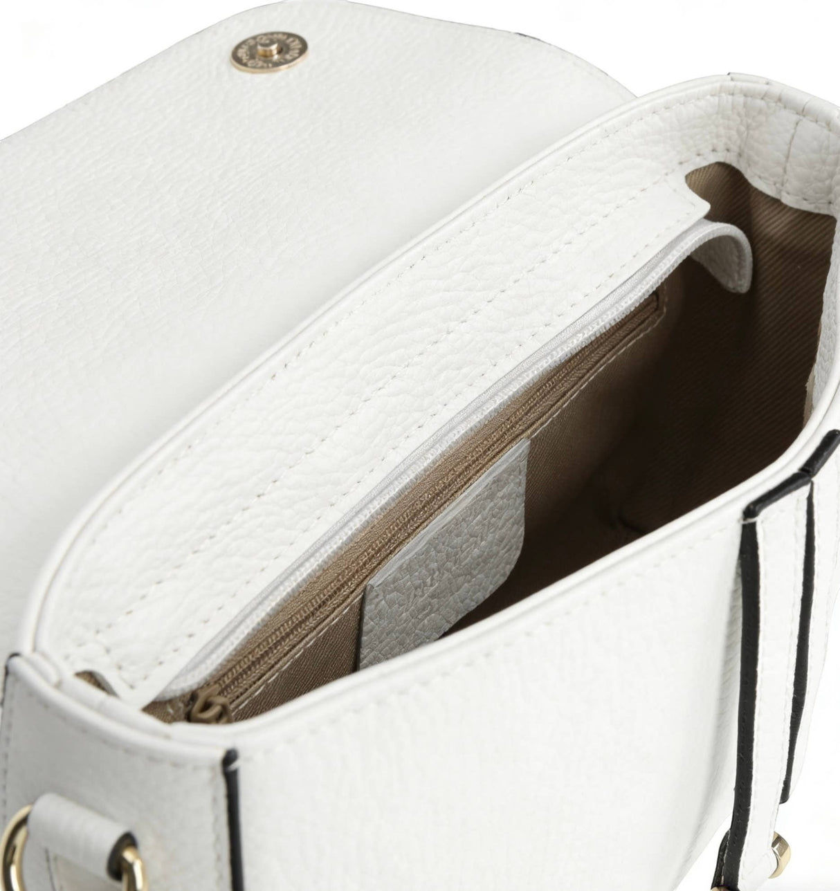 Nanabags Leather Saddle Crossbody Bag