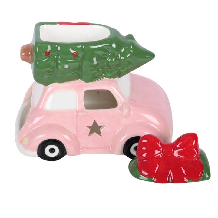Something Different Pink Car with Christmas Tree Oil Burner