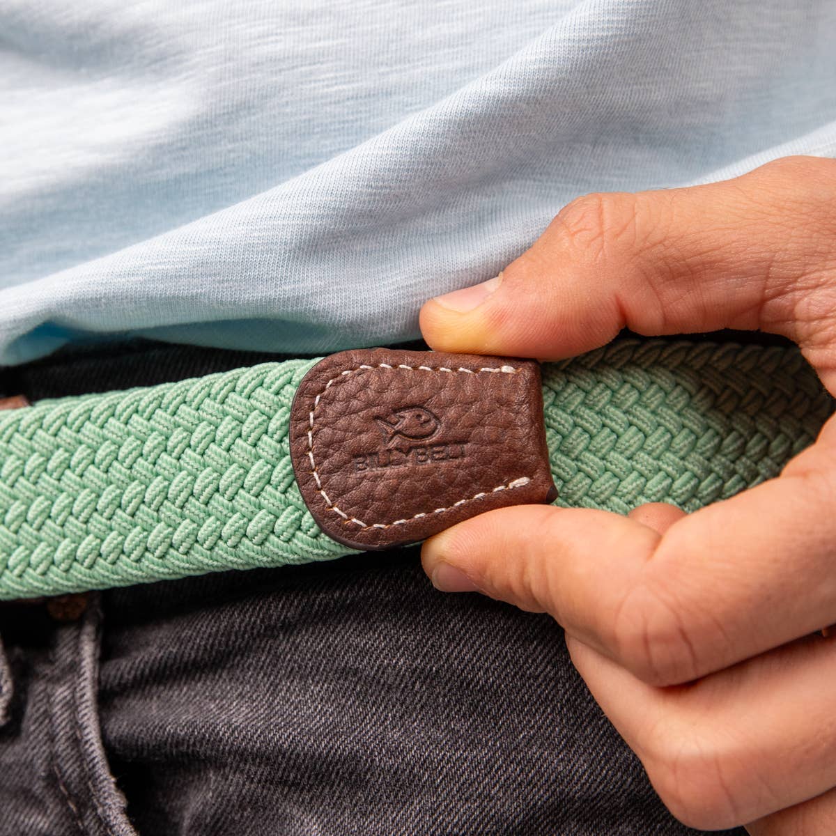 Billy Belt Aqua Green Belt