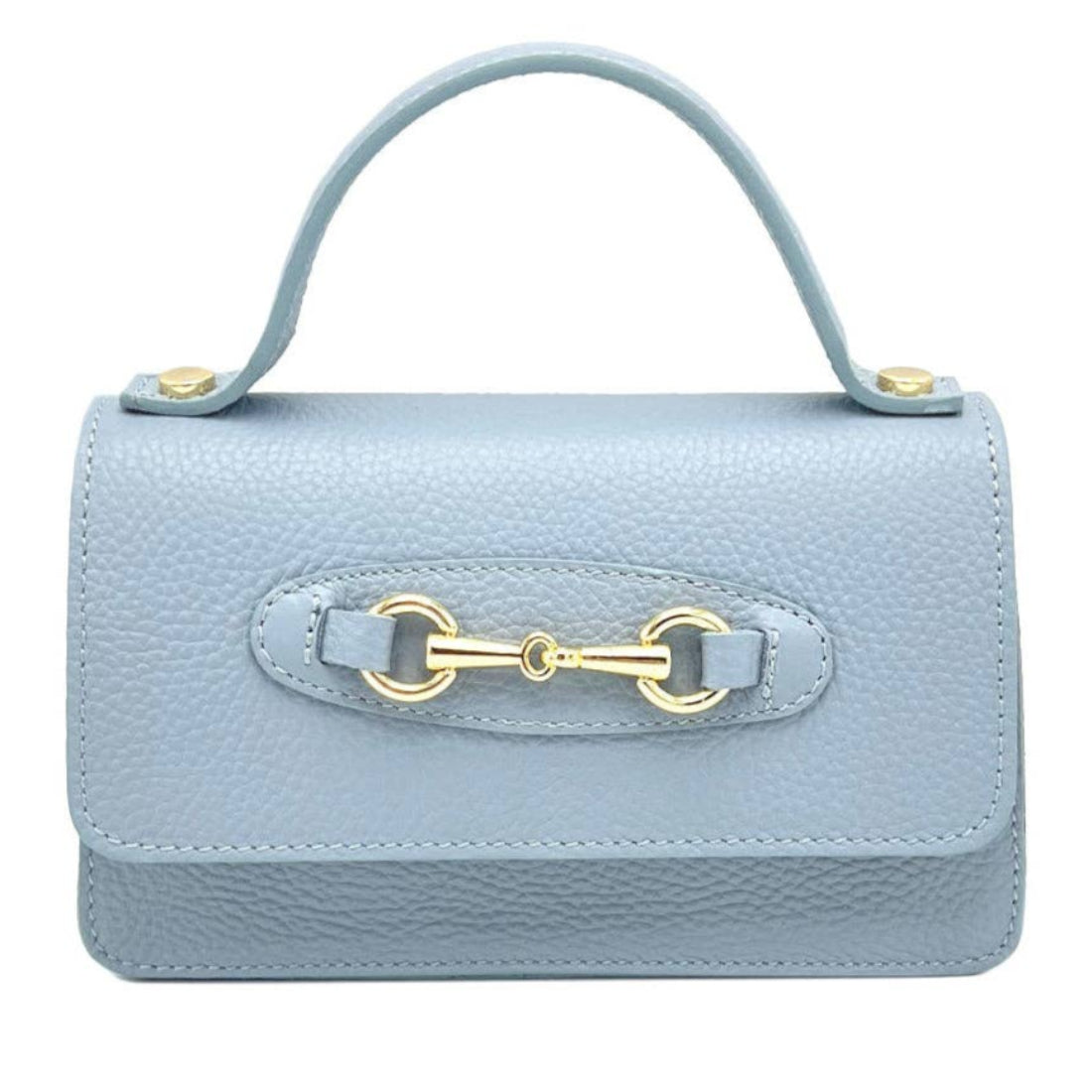 Suie Valentini Genuine Leather Handbag with Chain