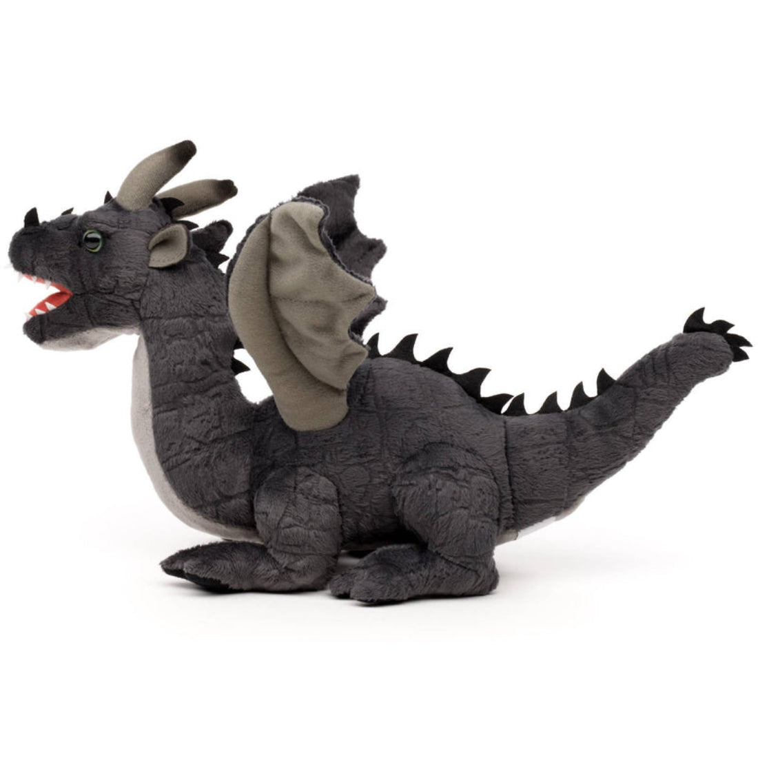 Uni Toys Grey Dragon 34cm Plush Toy
