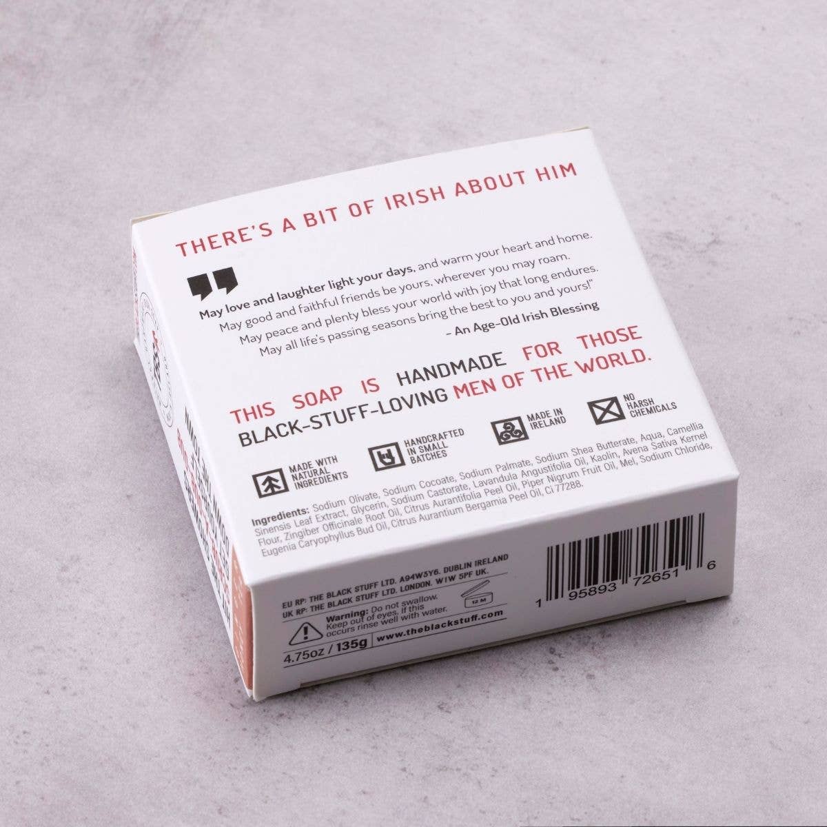 The Black Stuff Ginger Honey Tea Soap