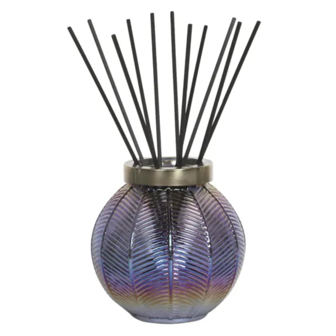 Aromatize Indigo Lustre Glass Large Reed Diffuser Bottle