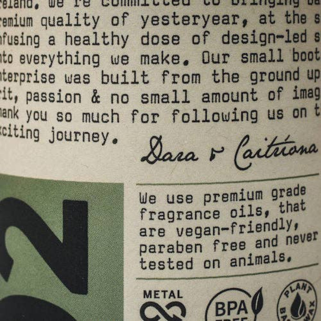 FAIN Candle 02 | Bergamot & Musk