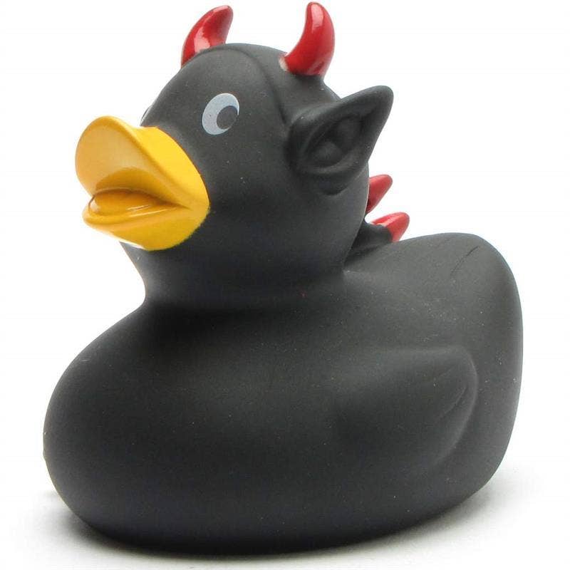 Duckshop Black Devil Rubber Duck