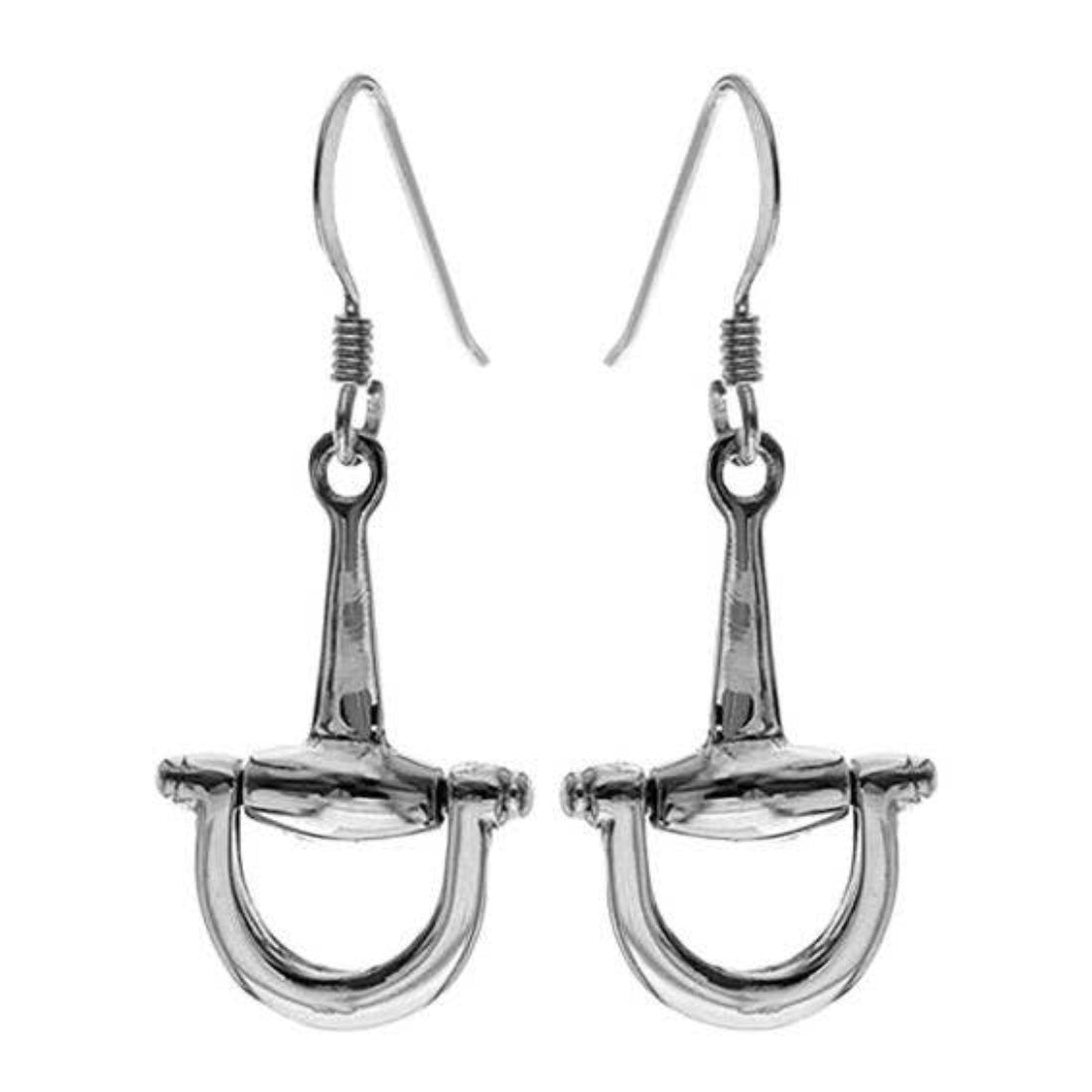 Kali Ma Cavelli Half D Ring Snaffle Earrings