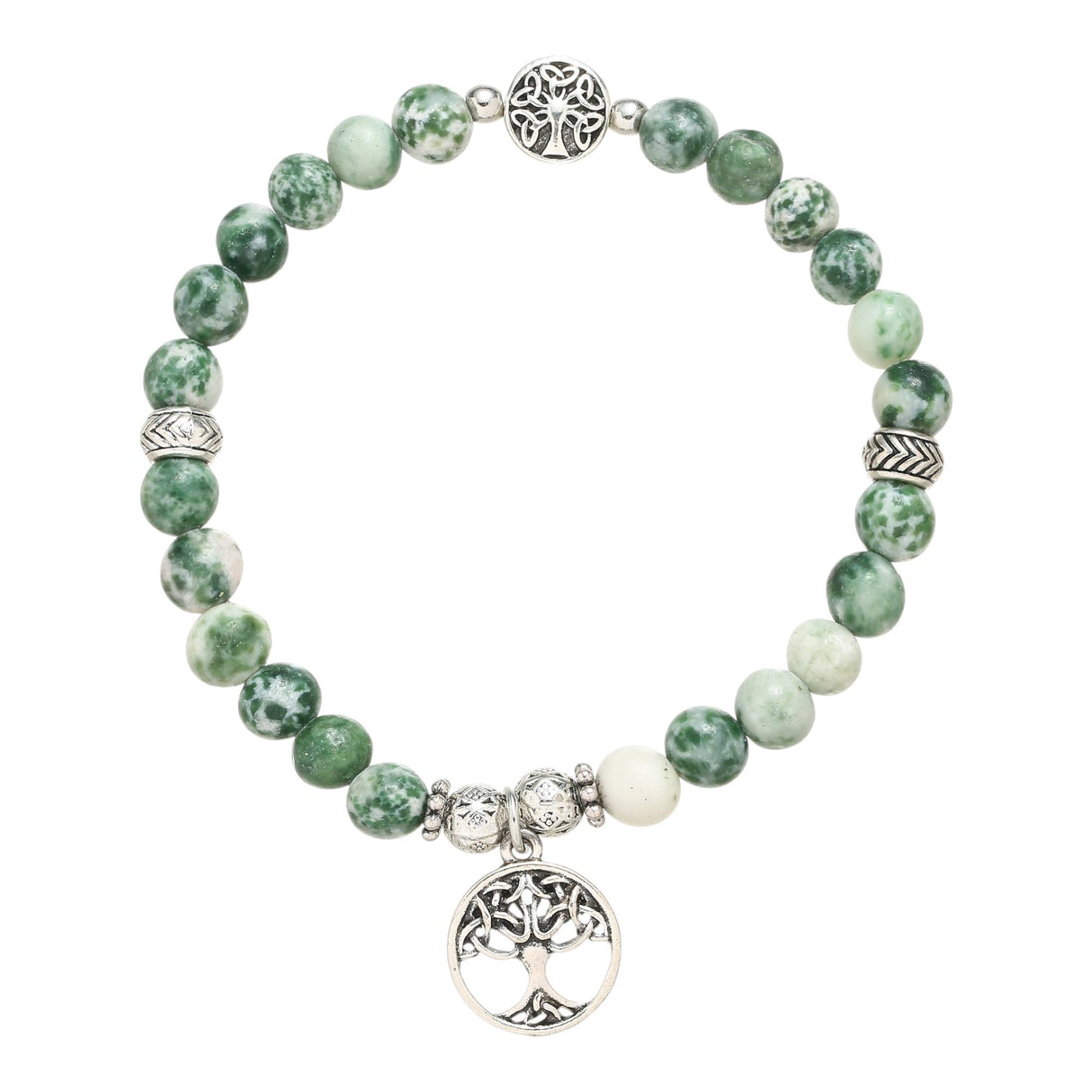 Celtic Ore Stretch Bracelet Tree Marble