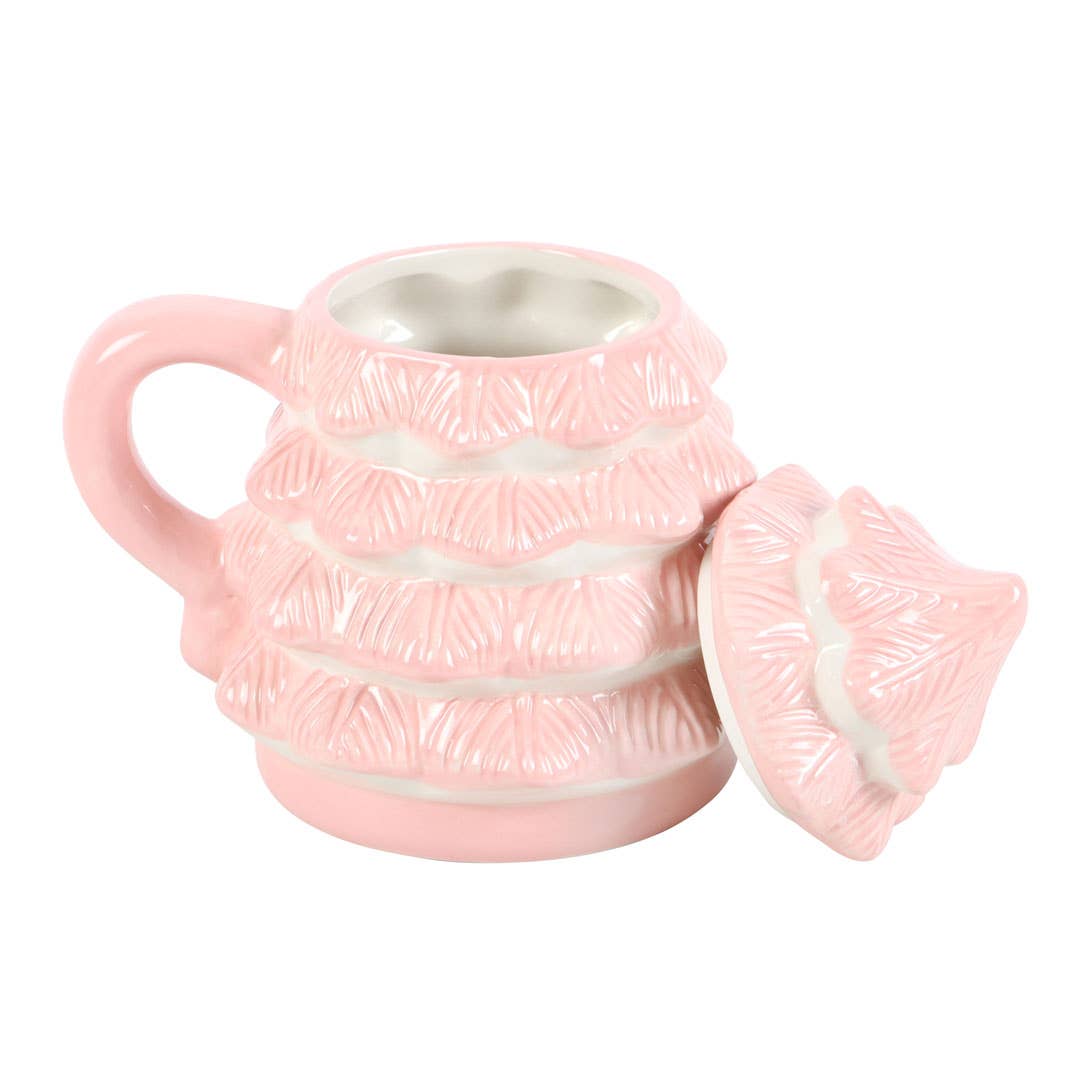 SD Pink Tree Shaped Mug