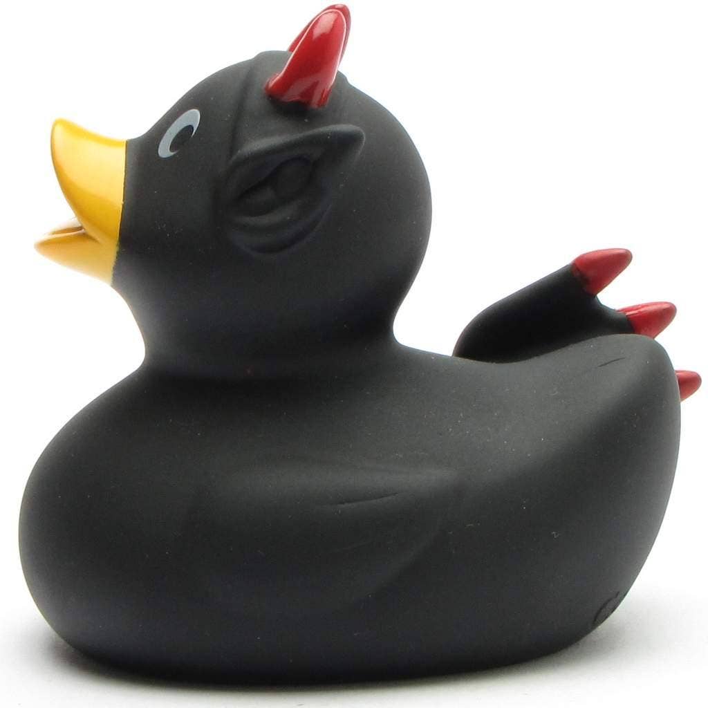 Duckshop Black Devil Rubber Duck