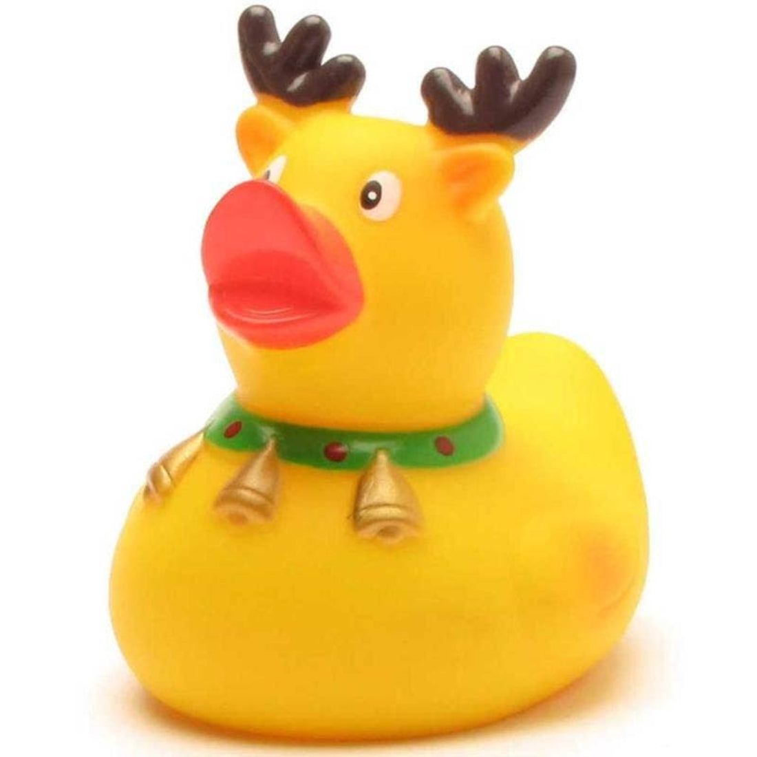 Duckshop Reindeer with Bell Rubber Duck