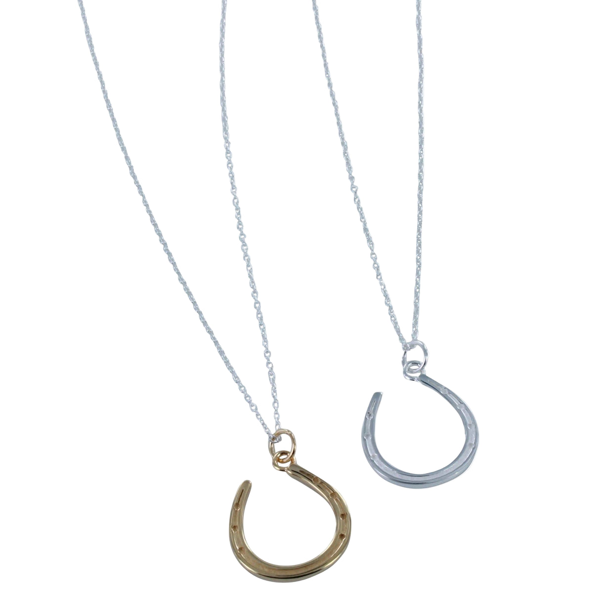 Reeves Horseshoe Necklace - Silver