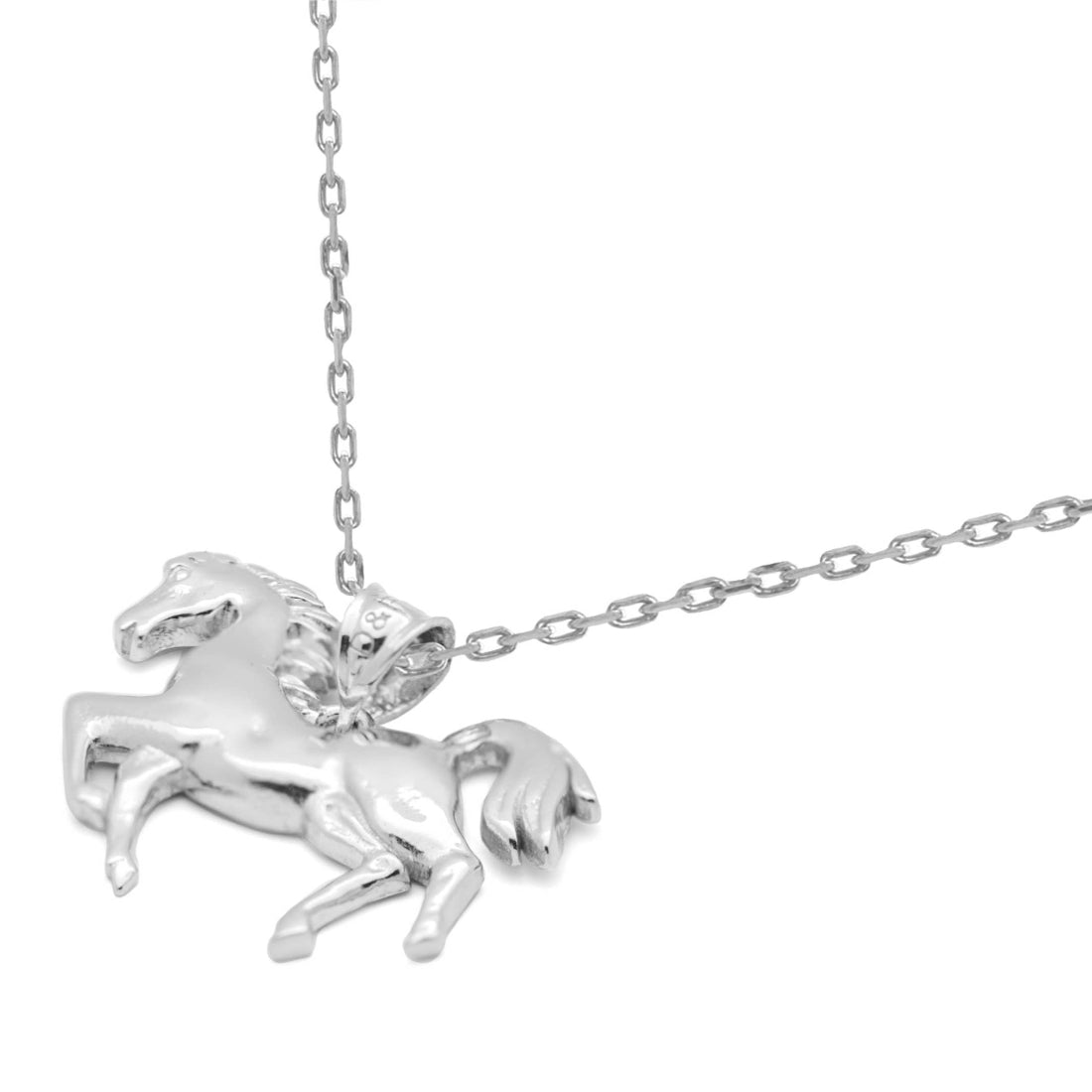 Talisman Silver Horse Necklace