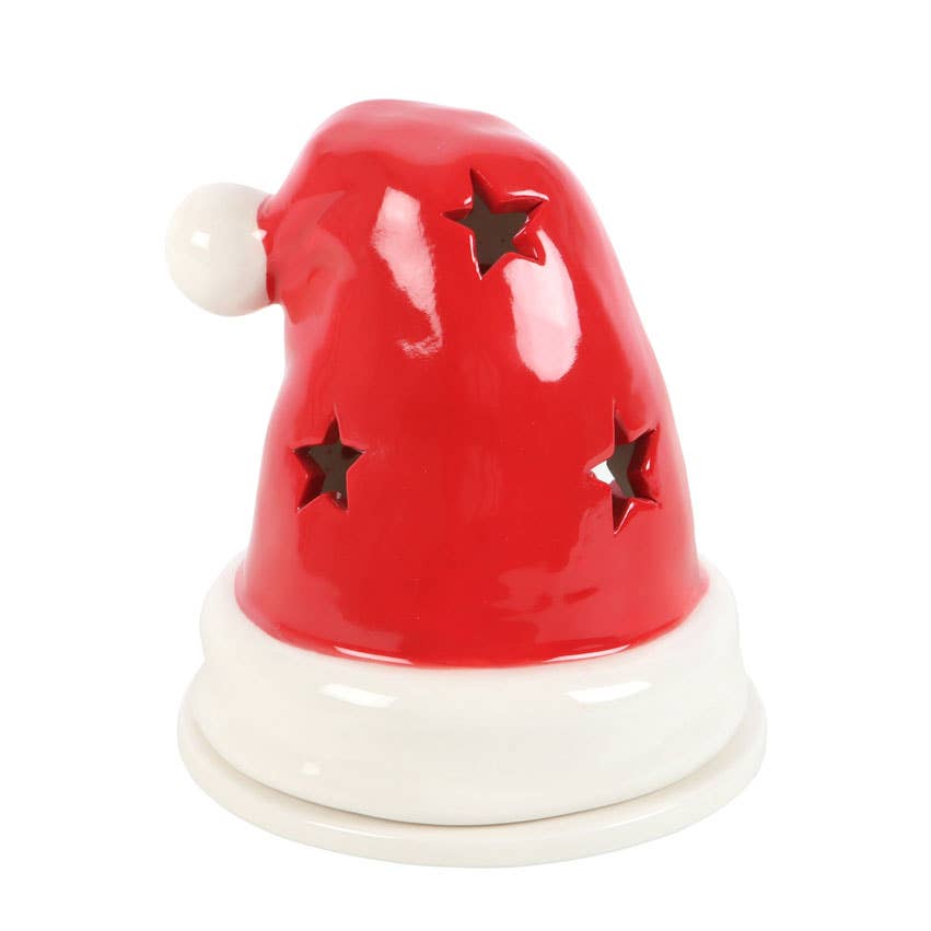 Something Different Santa Hat Tealight & Incense Holder