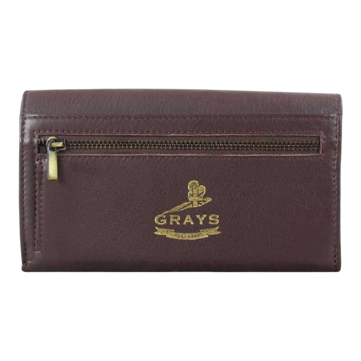 Grays 1922 Sadie Purse with Snaffle in Brown Leather