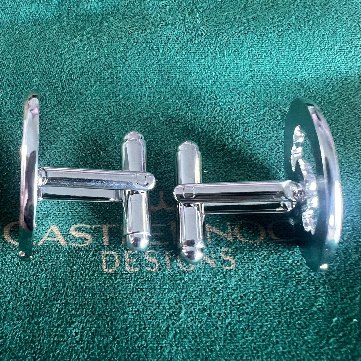 CastleKnock Designs Claddagh Ring Cufflinks