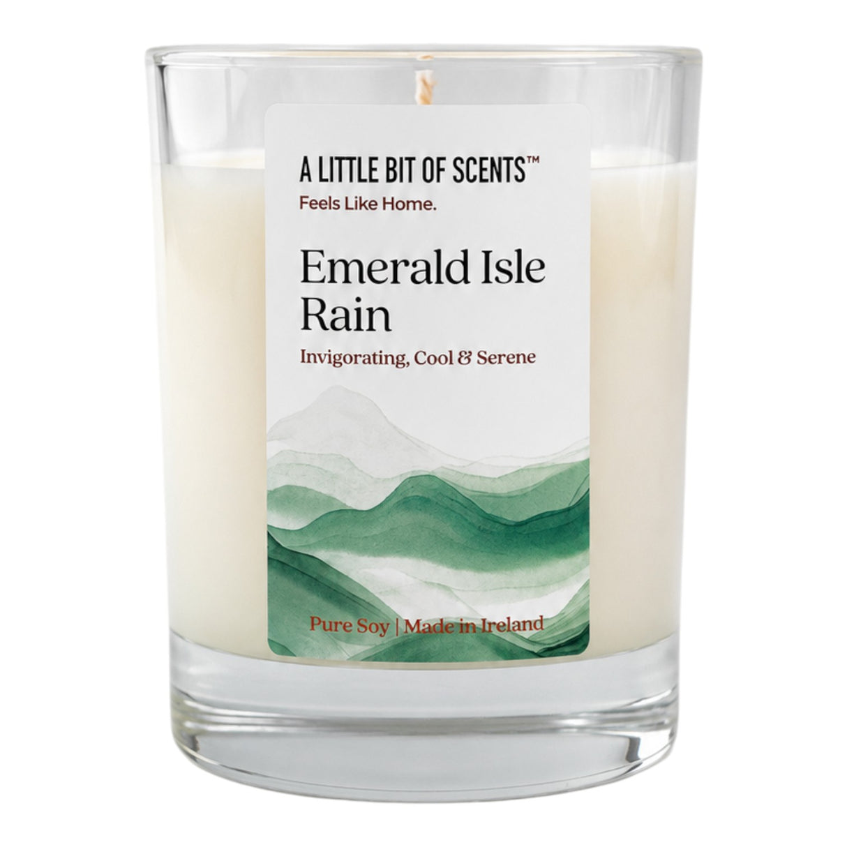 A Little Bit Of Scents Emerald Isle Rain Scented Candle