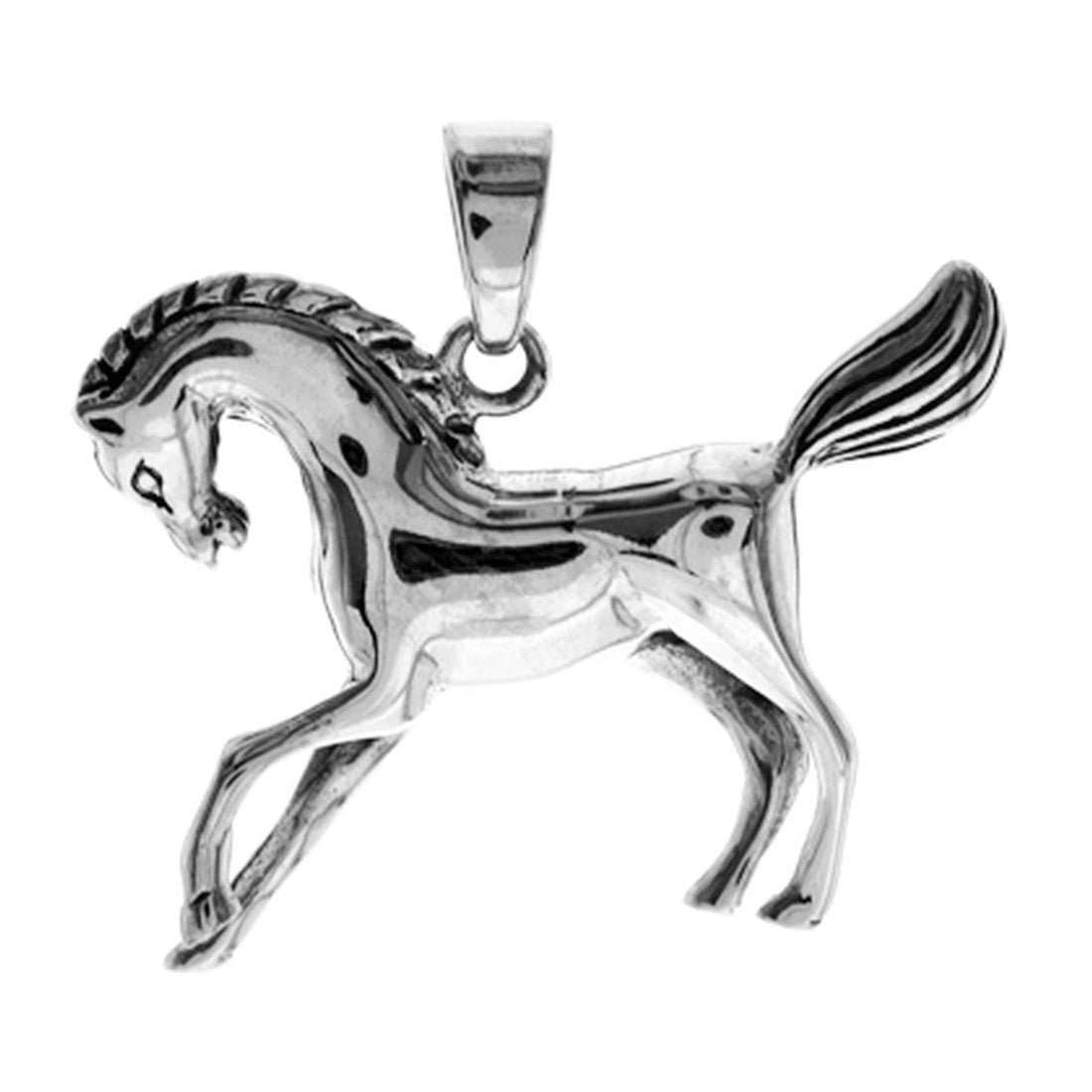 Kali Ma Cantering Horse Necklace