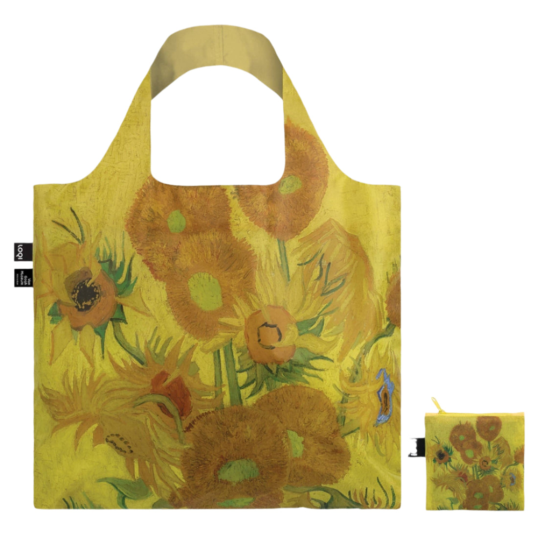 LOQI Sunflowers Recycled Bag