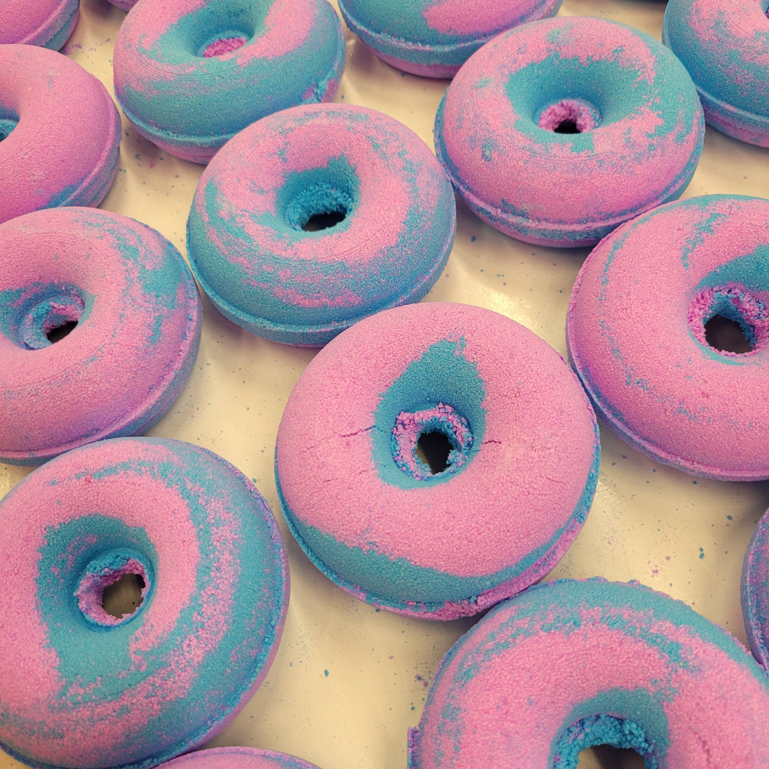 MLBS Raspberry Slushie Donut Bath Bomb
