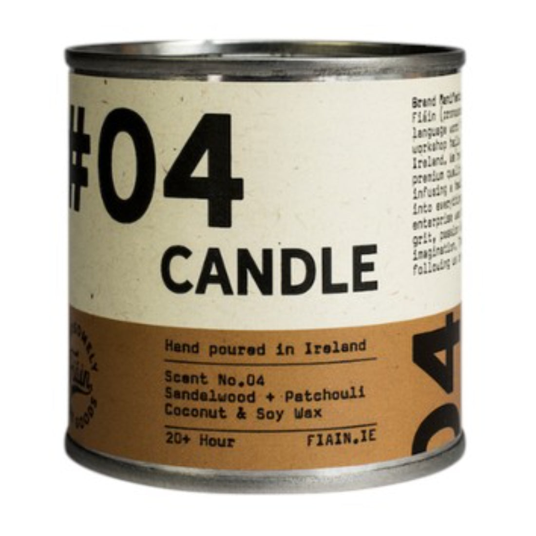 FAIN Candle 04 - Sandalwood + Patchouli