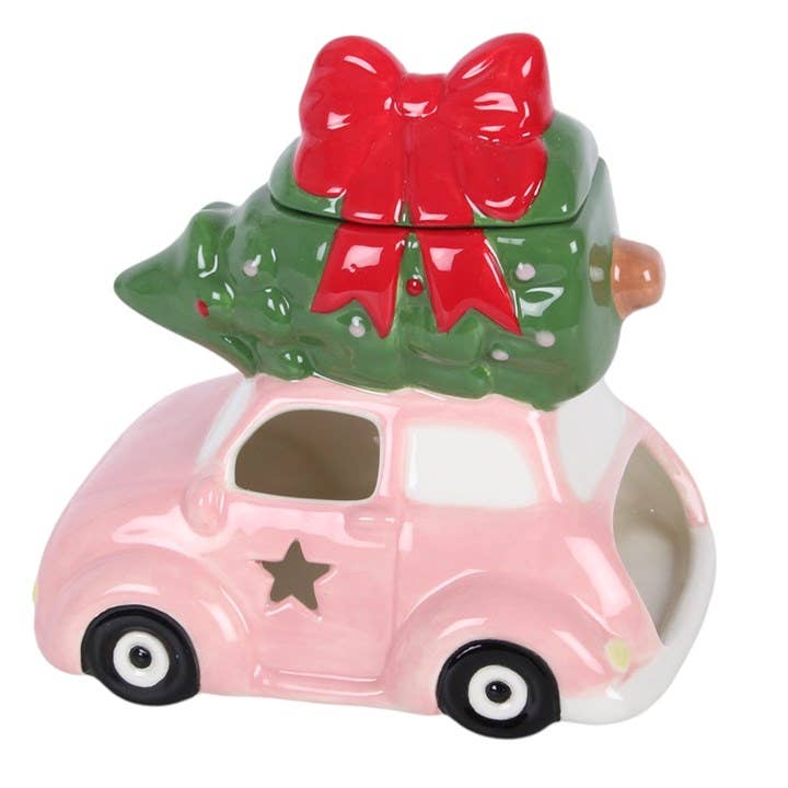 Something Different Pink Car with Christmas Tree Oil Burner