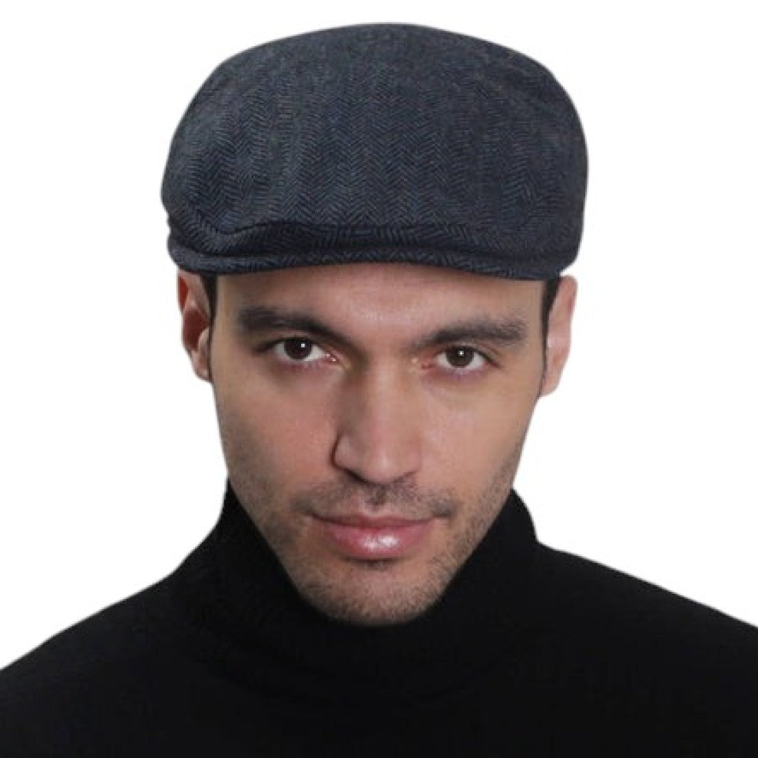 Boru Tweed Traditional Tweed Cap Blue