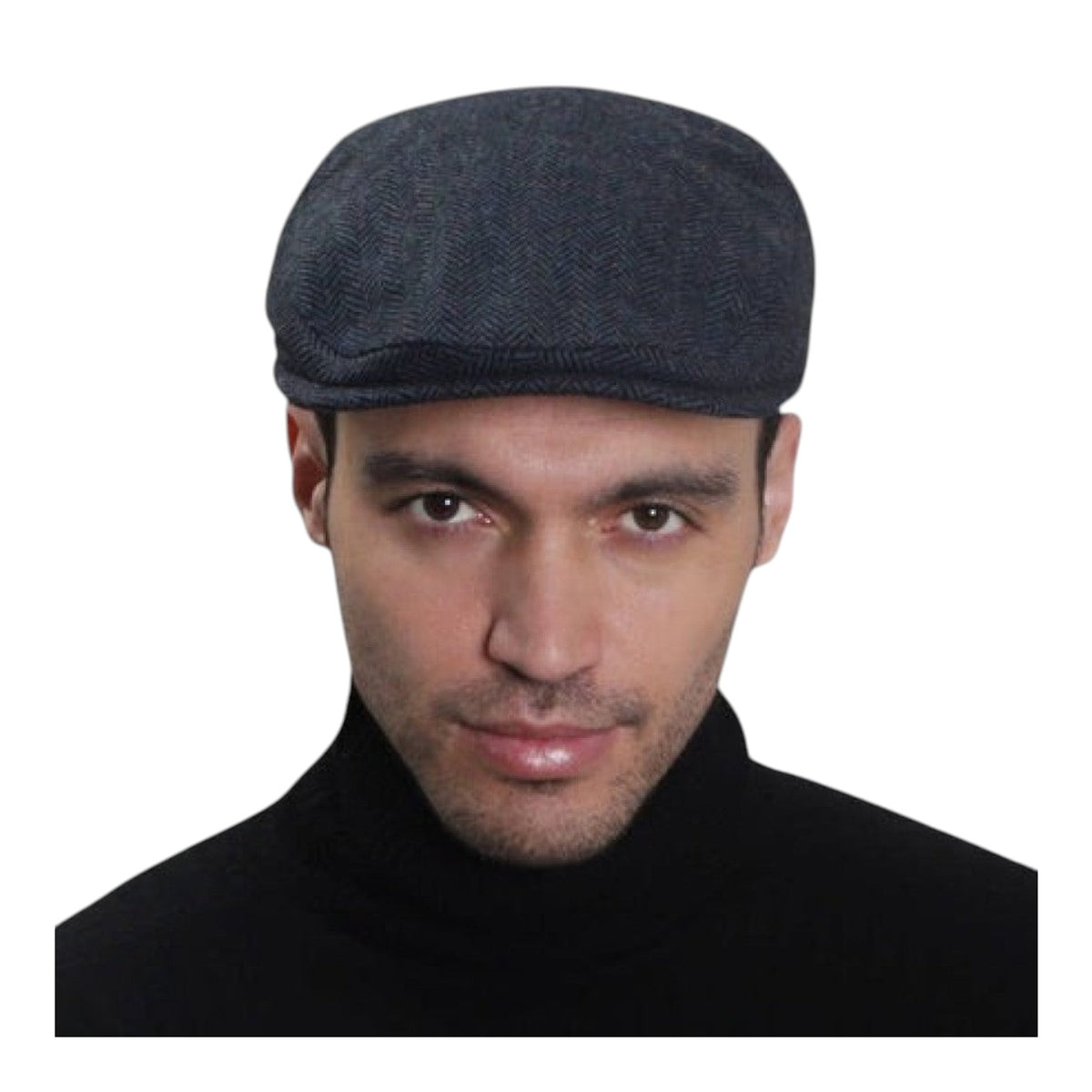 Boru Tweed Traditional Tweed Cap Blue