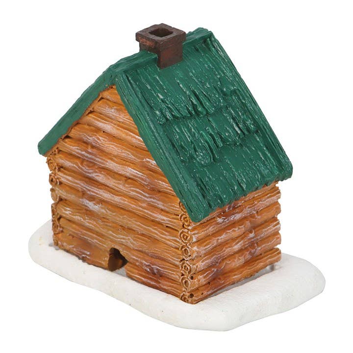 Something Different Winter Cabin Incense Cone Holder