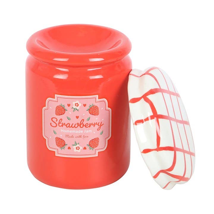 SD Strawberry Jam Jar Wax Burner