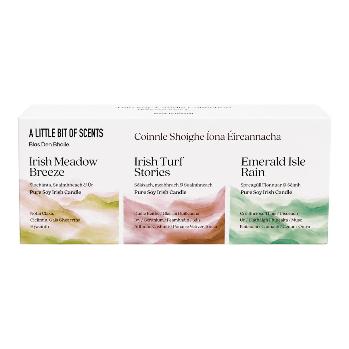 A Little Bit Of Scents Emerald Isle Trio Candle Set