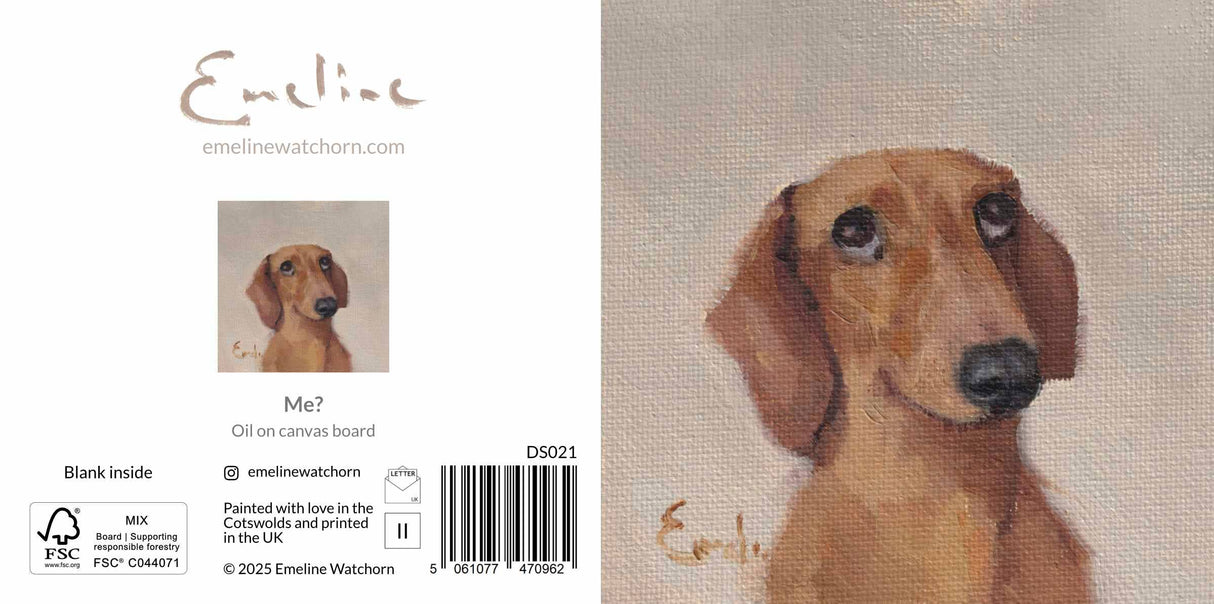 Emeline Watchorn Me? Greeting Card