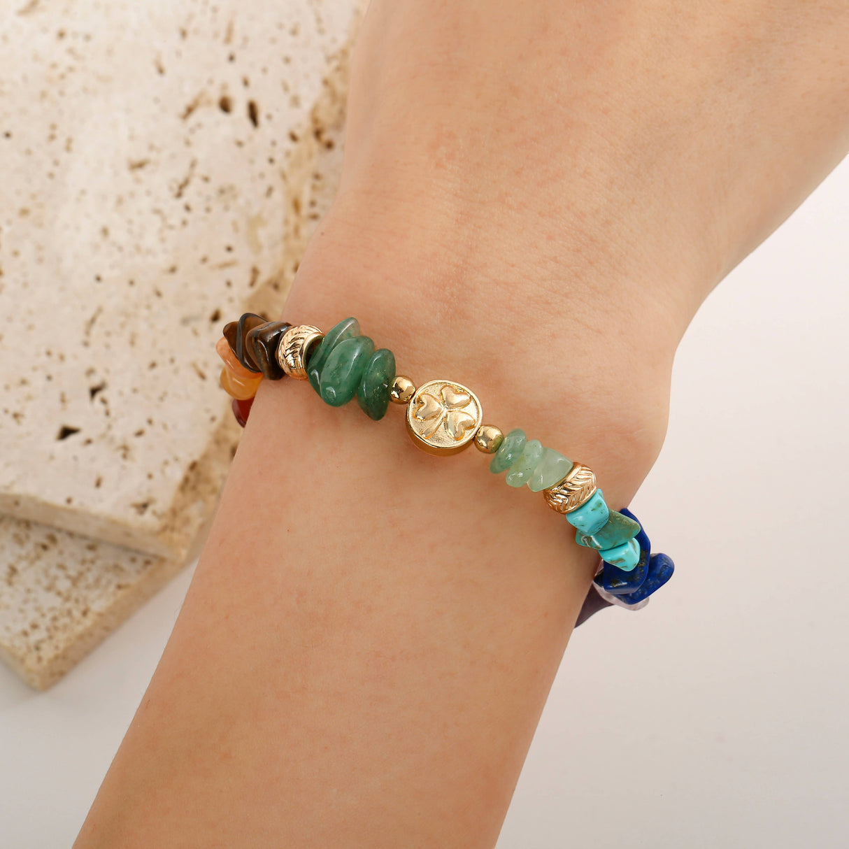 Celtic Ore Bracelet Chip 7 Chakras