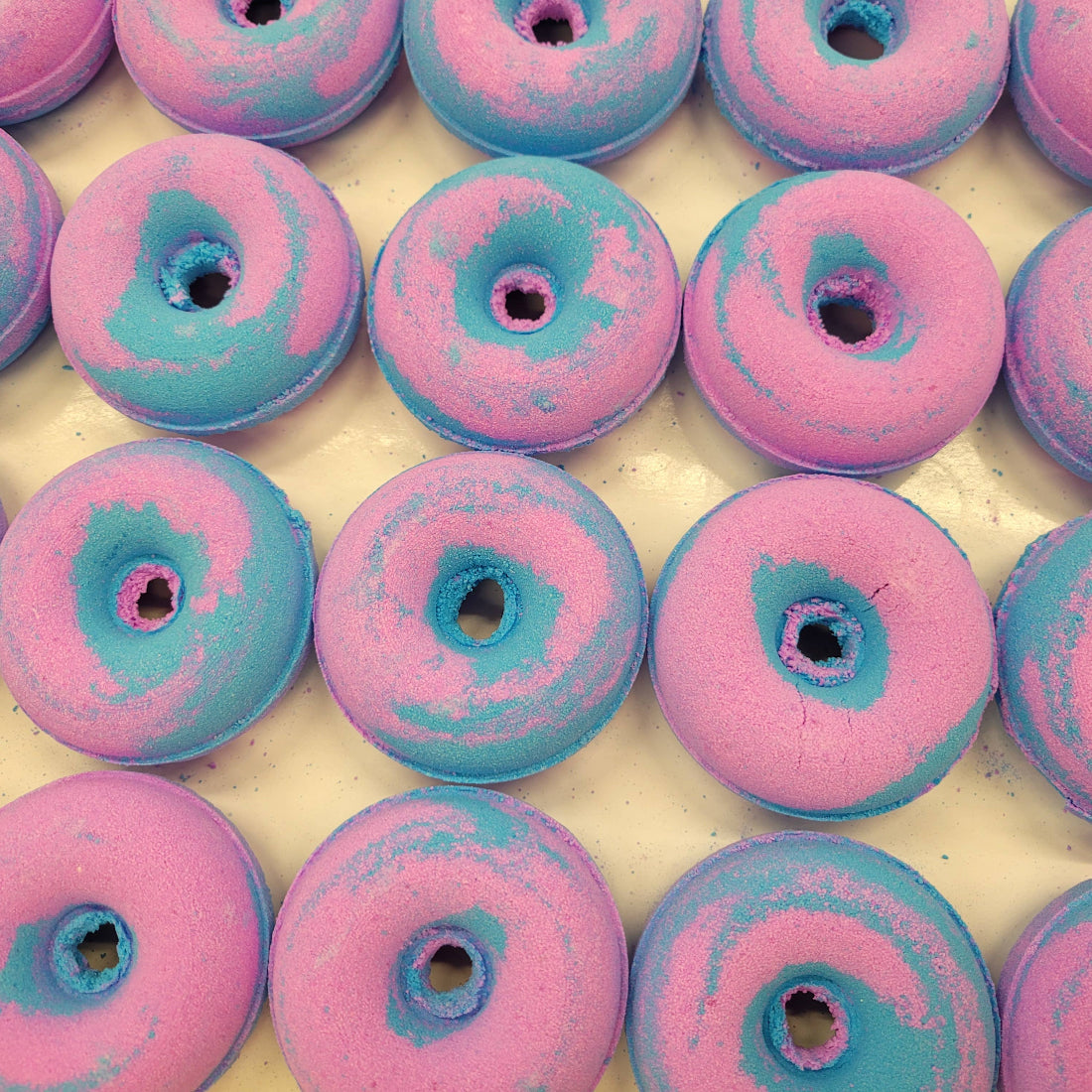 MLBS Raspberry Slushie Donut Bath Bomb
