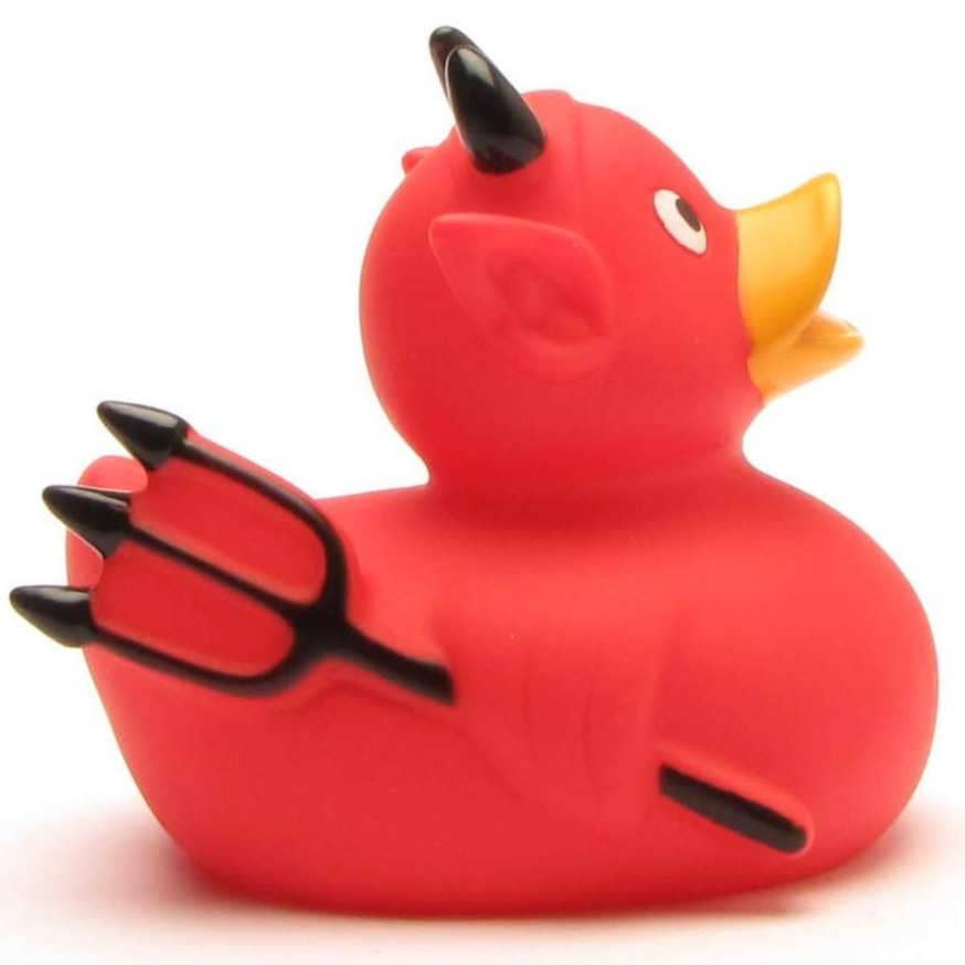 Duckshop Red Devil Rubber Duck