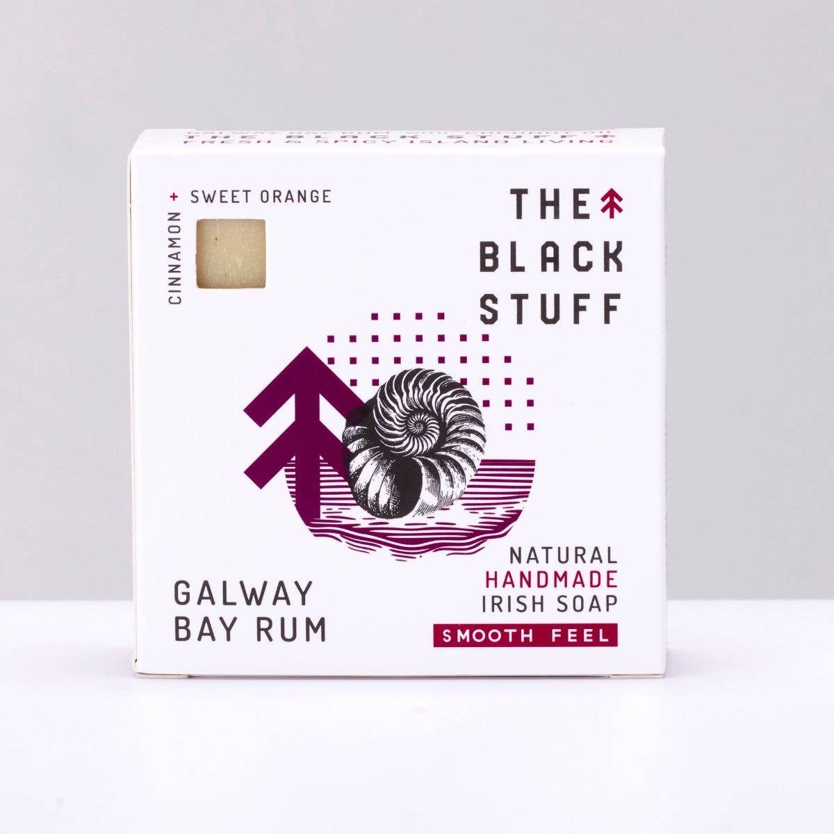 The Black Stuff Galway Bay Rum Soap