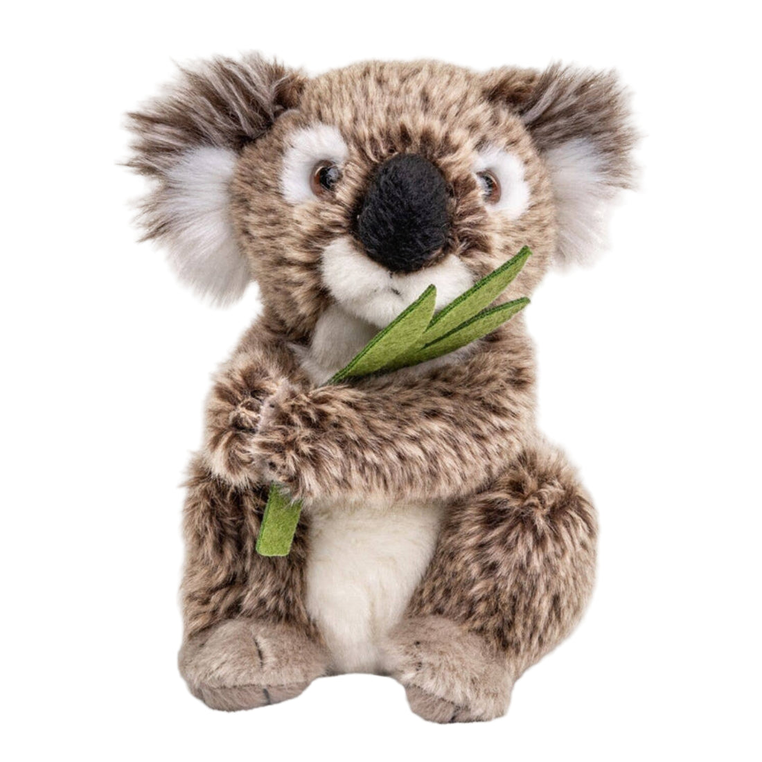 Uni Toys Koala with Leaf 16cm Plush Toy
