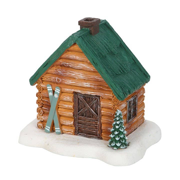 Something Different Winter Cabin Incense Cone Holder