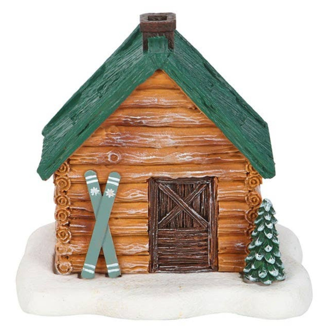 Something Different Winter Cabin Incense Cone Holder