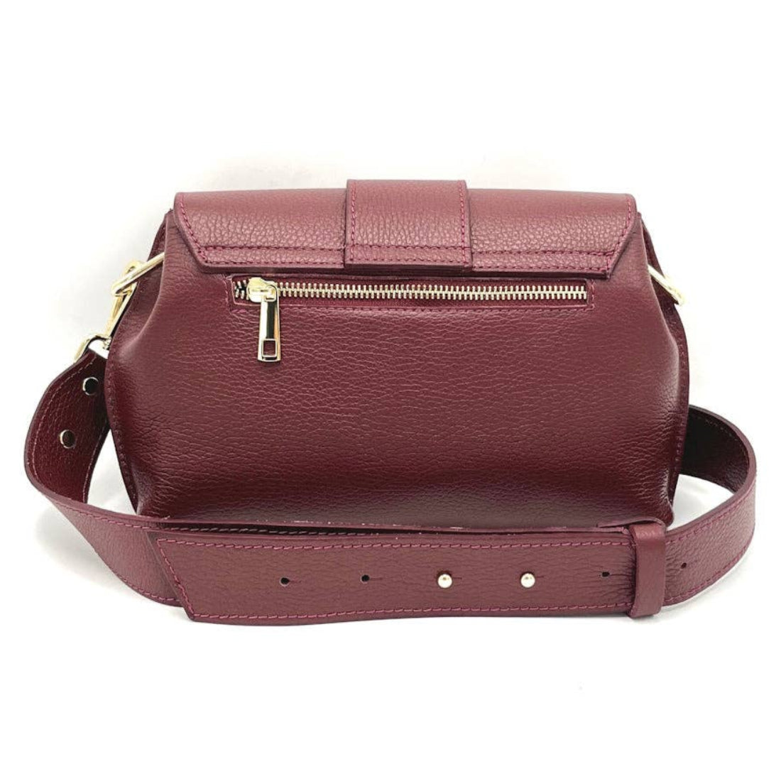 Suie Valentini Genuine Leather Shoulder Bag