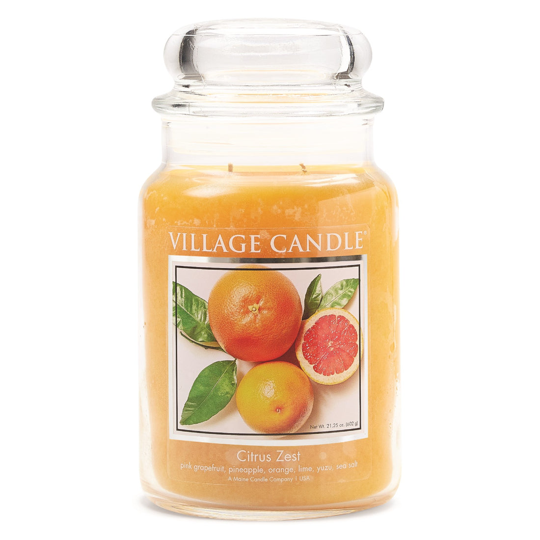Village Candle Citrus Twist Jar Candle